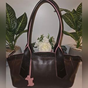 RADLEY LONDON Brown and Pink Tote Bag